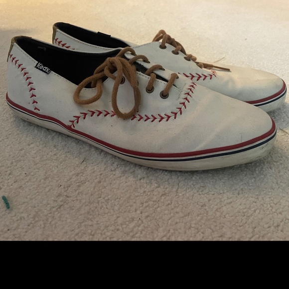 Keds Baseball Sneakers, Size 10 - Picture 1 of 5
